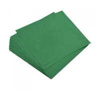 TOP-VIGOR 50 Sheets Coloured Origami Paper, 15cm x 15cm Double Sided, Handmade Craft Paper for DIY, Art Crafts, Drawing Cutting, Emerald Green