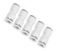 TOP-VIGOR 5Pcs 6mm to 3mm Push Fit Reducer Connectors, Straight Pneumatic Quick Connect Fittings for Air Line Tubing, Leak-Free Tube Adapters for Air Systems