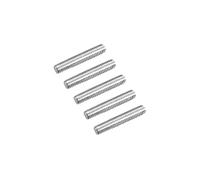 TOP-VIGOR 5Pcs M4 x 35mm Fully Threaded Rod, 304 Stainless Steel Right Hand Threads Rods, Fully Studding Rod Bar for Anchor Bolts, Clamps, Hangers and U-Bolts