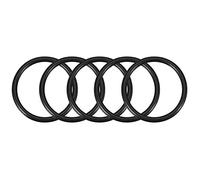 TOP-VIGOR 5Pcs Nitrile Rubber O-Rings, 45mm OD 38mm ID 3.5mm Width Metric Sealing Gasket, Rubber Washers O Rings Spacers for Faucet Plumbing Automotive Repair, Black