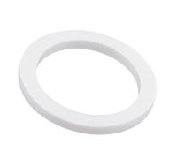 TOP-VIGOR 5Pcs PTFE Flat Washers 24mm OD 18mm ID 2mm Thickness Sealing Gasket Flange Gasket for Faucet Pipe Water Hose, White