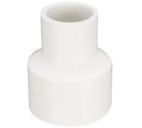 TOP-VIGOR 5Pcs PVC DWV Reducing Coupling, 32mm x 20mm Socket Pipe Fitting Adapter Connector, Duct Reducer Pipe Fitting for Water Supplies Build, White