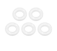 TOP-VIGOR 5Pcs Silicone O Ring, 8mm OD 4mm ID 2mm Width O Rings Sealing Gasket for Plumbing Washer Seal & Auto Quick Repair, White