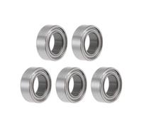 TOP-VIGOR 5Pcs SMR74ZZ Deep Groove Ball Bearings - Z2 4mm x 7mm x 2.5mm