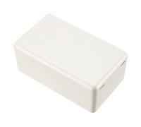 TOP-VIGOR 61x36x25mm Mini Dustproof Electrical Junction Box, ABS Plastic Project Boxes for DIY Electronics Projects, Indoor Power Module Case, Instrument Case Box, Grey White