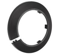 TOP-VIGOR 76.5mm Pipe Cover Decoration Click-in PP Plastic Pipe Collar 10pc | Escutcheon Pipe Collars for Water Pipe, Drain Line, Toilet Waste Pipe, Wall Pipe Entry Decoration Trim and Bathroom Plumbing