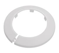TOP-VIGOR 76.5mm Pipe Cover Decoration Click-in PP Plastic Pipe Collar 10pc | Escutcheon Pipe Collars for Water Pipe, Drain Line, Toilet Waste Pipe, Wall Pipe Entry Decoration Trim and Bathroom Plumbing