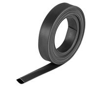 TOP-VIGOR 8mm x 3M Heat Shrink Tubing, 2:1 Heatshrink Sleeving Black | Waterproof Electrical Insulation Heat Shrink Tube for Electrical Insulation, Repairs, Wrap Cable, Wire Connectors