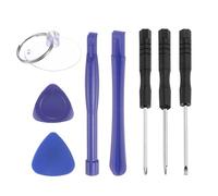 TOP-VIGOR 8pcs Mini Screwdriver Set with Magnetic Tips, Electronics Repair Tool Kit for Phone, Laptop, Watch & Electronics Repairment, Includes Pry Tools, Triangle Triangle Pry Plate and Suction Cup