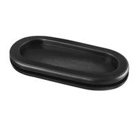 TOP-VIGOR 8Pcs Oval Rubber Grommets 30 x 70mm Double Sided Closed Hole Plugs Electrical Wire Gaskets for Cable and Wire Protection