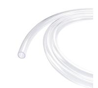 TOP-VIGOR 9mm ID 12mm OD PVC Clear Vinyl Tubing, 2M Length Food Grade Flexible Water Pipe, Plastic Tube for Transfer Water, Oil, Air, Powders & Fine Granules