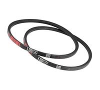 TOP-VIGOR A686 V Belt Drive Belt, 686mm Inner Girth 13mm Top Width 8mm Thickness, A-Section Rubber Transmission Belt for Lawn Mowers & Industrial Drive Systems, 2 Pack