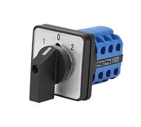 TOP-VIGOR Changeover Selector Switch,Changeover Switch,Universal Rotary Cam Selector LW26-20/3 380V 20A 3 Positions 12 Terminals