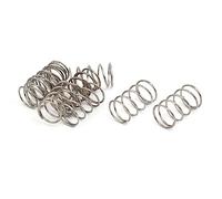 TOP-VIGOR Compression Spring, 15mm OD, 1mm Wire Size, 25mm Length, 10Pcs