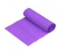TOP-VIGOR Crepe Paper, 15cmx2.5M Craft Streamers, Hanging Rainbow Crepe Paper Streamers, Party Crepe Paper Roll for Flowers, Gift Wrapping, Birthday Decorations, Party Decorations, Dark Purple