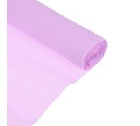 TOP-VIGOR Crepe Paper Roll, 25cm x 2.5M, Light Purple, Party Decorations, Craft & Wrapping