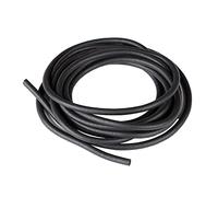 TOP-VIGOR EPDM Foam Rubber Weather Seal Strip 7mm(0.28") Diameter x 3 Meters (9.8Ft) Long, Round Solid Foam Strip Rubber Weather Stripping for DIY Gasket, Foam Tubing, Crafts