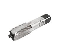 TOP-VIGOR G1/4-19 Straight Flute Screw Thread Tap, Tolerance BSP 55 Degree 4 Straight Flutes Metric Machine Tap HSS Thread Milling Tap