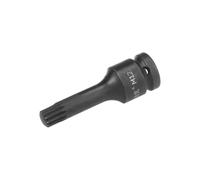 TOP-VIGOR Impact Triple Square Spline Bit Socket, 1/2" Drive x M12 (12mm) Key Socket, Premium CR-MO Steel Bits, 78mm Length Bit for Torque Wrench, Ratchet Wrench, Impact Power Drills