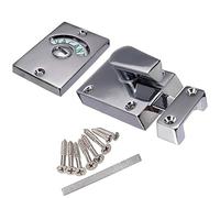 TOP-VIGOR Indicator Bolt Bathroom Door Lock Toilet Engaged Vacant Latch WC Privacy Public Bathrooms Restrooms Thumb Turn Privacy Door Lock