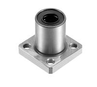 TOP-VIGOR LMK10UU Square Flange Linear Ball Bearings 10mm Bore Dia 19mm OD 29mm Length