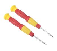 TOP-VIGOR Mini Phillips Screwdriver 1.5mm Cross Head 120mm Length 2pc | Small Precision Screwdrivers with Non-slip Handle for Electronics, Glasses, Watch, Computer and Small Appliance Repair