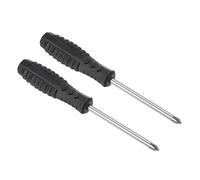 TOP-VIGOR Mini Phillips Screwdriver 5mm Cross Head 145mm Length 2pc | Small Precision Screwdrivers with Non-slip Handle for Electronics, Glasses, Watch, Computer and Small Appliance Repair