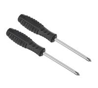 TOP-VIGOR Mini Phillips Screwdriver 5mm Cross Head 145mm Length 2pc | Small Precision Screwdrivers with Non-slip Handle for Electronics, Glasses, Watch, Computer and Small Appliance Repair