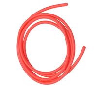 TOP-VIGOR Natural Latex Rubber Tubing, 1.6mm ID x 3.2mm OD Rubber Tubing, Highly Elastic and Strong Hose for Sports Exercise Stretching Laboratory, Home Hose Tube, Red