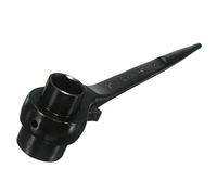 TOP-VIGOR Ratchet Podger Spanner Steel Erecting Scaffold Tool Wrench Double Socket 19x21mm