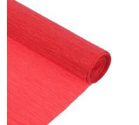 TOP-VIGOR Red Crepe Paper, 25x250cm, Party Decorations