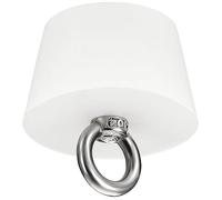 TOP-VIGOR Rubber Tapered Plug, 39mm to 50mm Solid Bathtub Bungs Stopper with Ring, Tapered Lab Seal Rubber Stoppers Test Tube Bungs for Test Tubes, Water Pipe, Drainage Hole, White