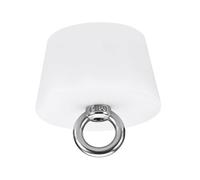 TOP-VIGOR Rubber Tapered Plug, 46mm to 56mm Solid Bathtub Bungs Stopper with Ring, Tapered Lab Seal Rubber Stoppers Test Tube Bungs for Test Tubes, Water Pipe, Drainage Hole, White