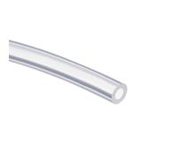 TOP-VIGOR Silicone Tube 5mm ID x 8mm OD 1m / 3.28ft Length, Flexible Silicone Rubber Tubing Water Air Hose Pipe for Pump Transfer Clear