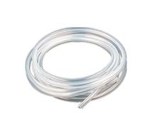 TOP-VIGOR Silicone Tubing 3/64" ID x 1/8" OD, 16.4 Feet Length, Clear, Food Grade, High Temp for Home Brewing, Wine Making, Aquaponics