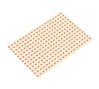 TOP-VIGOR Small Red Arrow Stickers 0.3" Round Self-Adhesive Labels, 15 Sheets PET Directional Marker Dots for Quality Control, Defect Marking, Sorting, Inspection Packaging