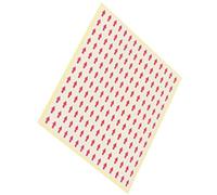 TOP-VIGOR Small Red Arrow Stickers 0.5x0.4 Round Self-Adhesive Labels, 15 Sheets PET Directional Marker Dots for Quality Control, Defect Marking, Sorting, Inspection Packaging