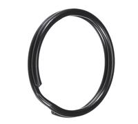 TOP-VIGOR Split Key Rings, 20mm Keyring Rings Hoop Open Flat Jump Connector, Keychain Ring for Car Keys Crafts Making Keys Organization Accessories, Electrophoretic Paint Iron - 30Pcs