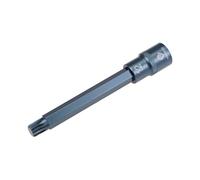 TOP-VIGOR Triple Square Spline Bit Socket, 1/2" Drive x M12 (12mm) CR-V Key Socket, Premium S2 Steel Bits, Bit with 140 Length for Car, Trucks Repair(for Hand Use Only)