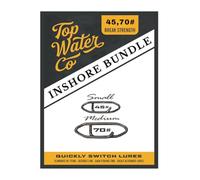 Top Water Co. Species Target Fishing Bundles - Premium Stainless Steel Speed Clips Assortment (Inshore Bundle)