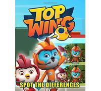 Top Wing Spot The Difference: Top Wing Fantastic Spot The Differences Activity Books For Adults And Kids
