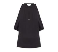 Top with round neckline, female, Alexander McQueen, Sleeveless Tops, Black, S, Tops S