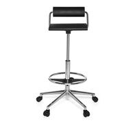 TOP WORK 28 - Swivel stool Black