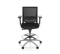 TOP WORK 78 - Counter chair Black