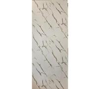 Top Worktops Compact Laminate SAMPLE Worktop Amber Marble 200×150×12mm - Slim Solid Core Countertop, Waterproof Heat & Scratch Resistant, Easy Clean Marble-Effect Kitchen & Bathroom Surface