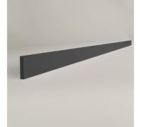 Top Worktops Midnight Graphite - Anti-Fingerprint Upstand 3050mm X 75mm X 12mm Compact Laminate Upstand Modern, Waterproof, Solid Core
