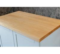 Top Worktops Solid Maple Worktop 1M X 950mm X 40mm Full Stave, Premium Solid Wood Kitchen Countertop, Real Maple Timber Stave Worktops