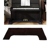 TOP1US Upright Piano Rug Soundproof Mat Soundproofing Blankets Sound-Absorbing Mat Sound Proof Floor Mat Non-Slip Carpet Acoustic Pads Thickness 20mm(25.6 * 62.9inch, Brown)