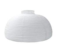 TopAAA 18” White Round Paper Lantern, Pendant Lamp Shade, Hanging Paper Decorations (White-18inch)