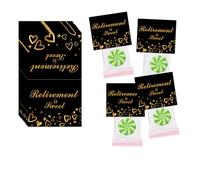 Topabel Retire Mint is Sweet Sticker for Candy, Retirement Party Favors Decorations Labels, 1.5x3 inch, 200 Pcs